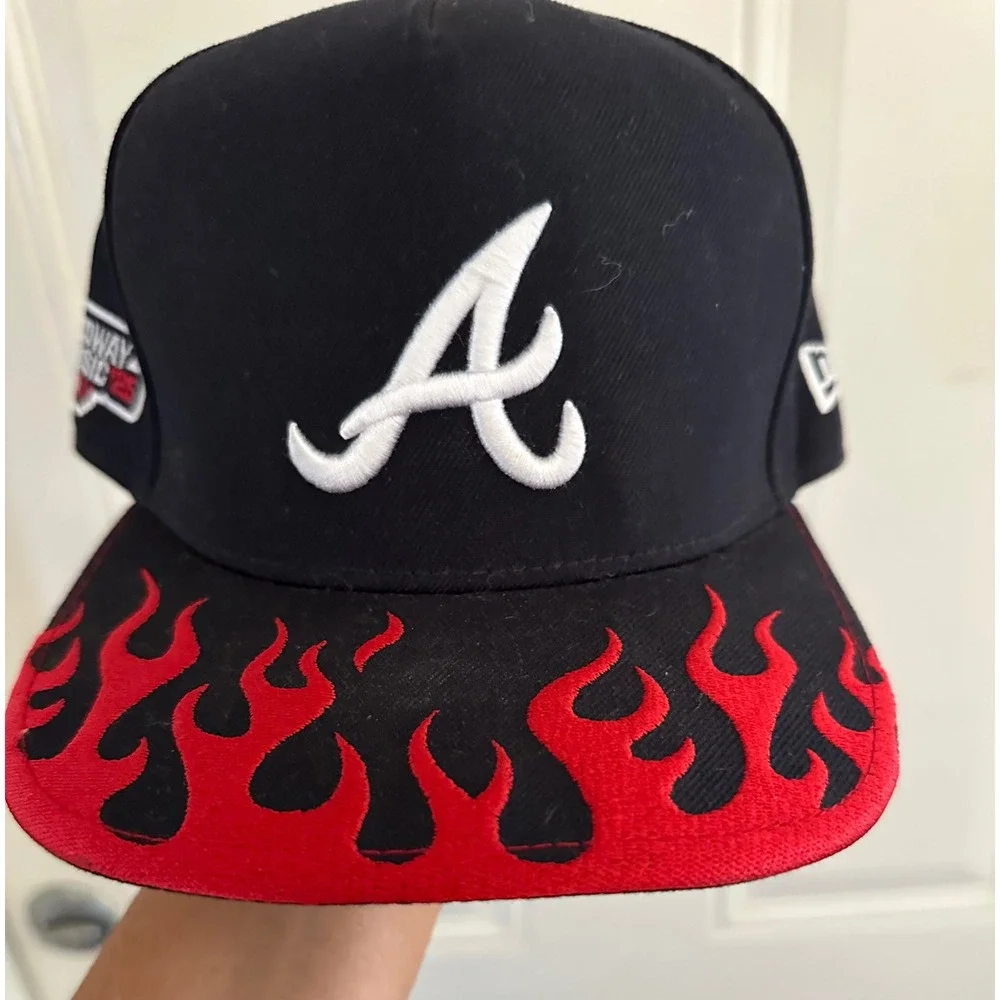 New Era 59FIFTY A-Frame Atlanta Braves Speedway Classic '25 Hat Size 7 5/8